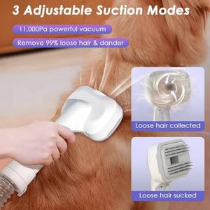 lot 22 image: Pezcool Dog Vacuum for Shedding, Grooming and Drying