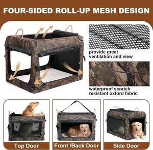 lot 23 image: Koopro 40 Collapsible Dog Crate