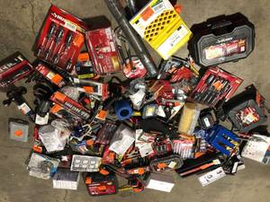 Lot of Assorted Hand Tools and Hardware  Various Models and Conditions  Customer Returns See Pictures