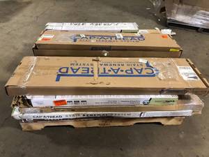Pallet of Mixed Assorted Flooring Various Models and Conditions Customer Returns See Pictures