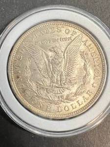 lot 07 image: 1921 US MORGAN SILVER DOLLAR IN AIRTITE
