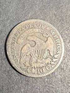 lot 47 image: 1821 US BUST DIME