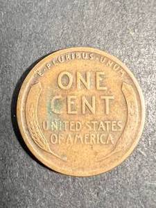 lot 49 image: 1922-D US WHEAT CENT