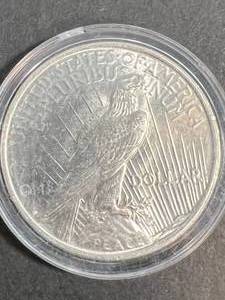 lot 52 image: 1922-D US PEACE SILVER DOLLAR