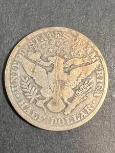 lot 61 image: 1913 US BARBER HALF DOLLAR