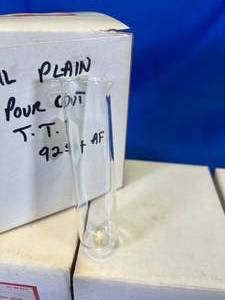 lot 15 image: 48 - 50 mL Round Bottomed Centrifuge Tubes with Pour Spout, Pyrex Brand