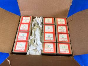 lot 39 image: 12 Boxes of One Dozen Culture Tubes 75 x 12mm Mercer Glass