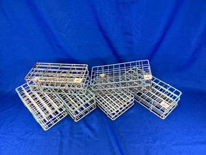 lot 80 image: 6 - Assorted USED Test Tube Racks