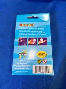 lot 93 image: Water instantly gels solid before your eyes. Water Gel. Powder Instantly Turns A Liquid Into A Solid