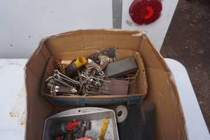 lot 64 image: Lot of Assorted BottleCan Openers and Assorted Auto Parts