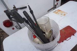 lot 73 image: Lot of Assorted Pressure Washer Parts
