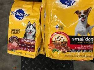 lot 6 image: 8 BAGS PEDIGREE DOG FOOD