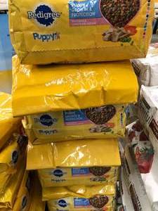 lot 7 image: 7 BAGS PEDIGREE PUPPY FOOD
