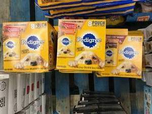lot 19 image: PEDIGREE POUCHES DOG FOOD