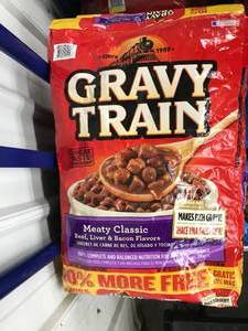 lot 30 image: GRAVY TRAIN DOG FOOD