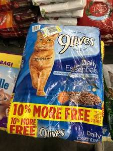 lot 33 image: 9-LIVES CAT FOOD