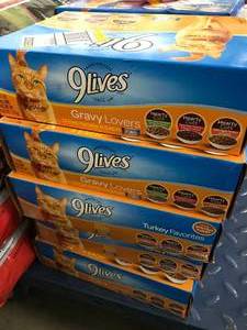 lot 35 image: 9LIVES CANNED CAT FOOD
