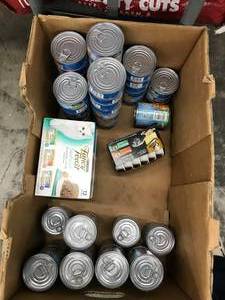 lot 54 image: ASSORTED CANNED CAT FOOD