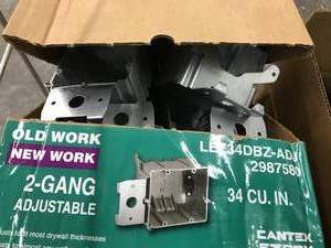 lot 89 image: ASSORTED ELECTRICAL BOXES