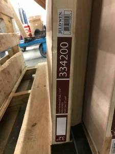 lot 97 image: 32 HARDWOOD SLAB DOOR-UNFINISHED