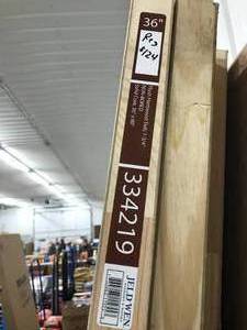 lot 101 image: 36 HARDWOOD SLAB DOOR-UNFINISHED
