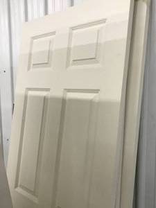 lot 107 image: 30 6 PANEL NON BORED HOLLOW DOOR