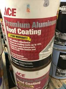lot 112 image: ACE PREMIUM ALUMINUM ROOF COATING