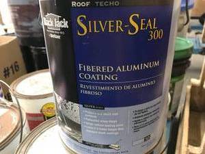 lot 113 image: BLACK JACK FIBERED ALUMINUM COATING