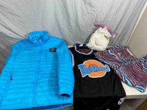 lot 33 image: Tune Squad Jersey, Minnesota Superbowl Jacket, and More