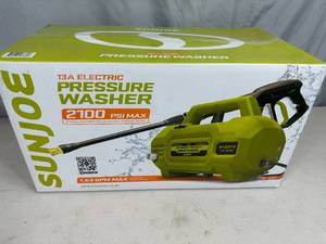 lot 7 image: New SunJoe 2100 PSI Electric Pressure Washer