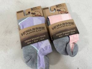 lot 71 image: 2 New Pairs of Hiwasee Merino Wool Socks