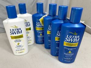 lot 102 image: 6 New Bottles of Ultra Swim Shampoo and Conditioner