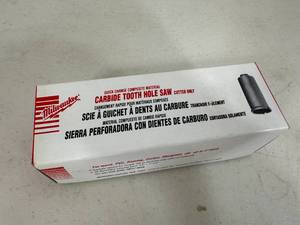 lot 117 image: New Milwaukee Carbide Tooth Hole Saw 1 -18