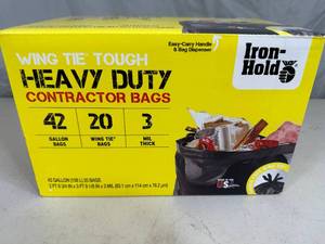 lot 120 image: New Box of 20 Contractor Bags