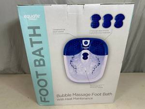 lot 156 image: New Bubble Massage Foot Bath with Heat