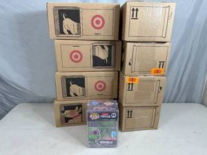 lot 164 image: 9 New Funko Pop TMNT Collector Figurines