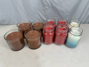 lot 169 image: 10 New Soy Blend Candles