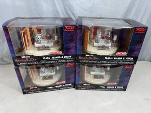 lot 170 image: 4 New Funko Wanda Vision Marvel