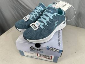 lot 180 image: New Womens Skechers Sport Arch Comfort Shoes - Size 5