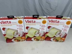 lot 212 image: 3 New Vasta Sheet Slicers