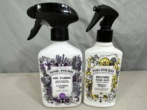 lot 244 image: New 8oz Bottle of Poo-Pourri Toilet Spray & 11 oz Air & Fabric Spray