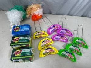 lot 267 image: New Disinfectant Cleaner, Bath Sponges, Kitchen Sponges, Toilet Bowl Fresheners