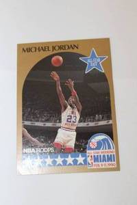 lot 116 image: Michael Jordan Basketball Card