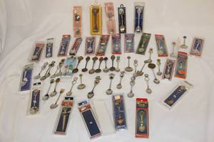 lot 176 image: Large Lot of Silver Spoons