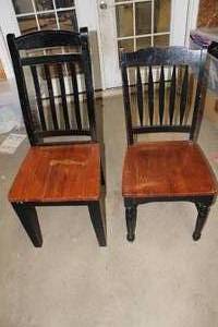 lot 228 image: Kitchen Chairs