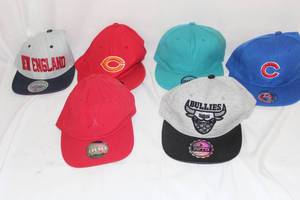 lot 12 image: Baseball and Basketball Hats