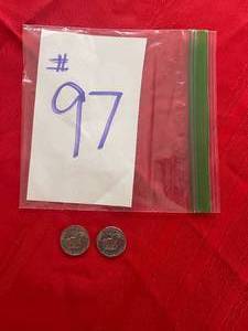 lot 97 image: SUSAN B ANTHONY DOLLAR 1-1979 1-1980