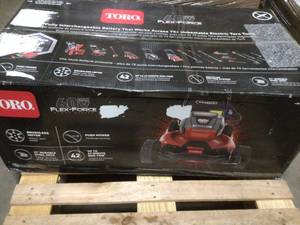 Toro 60V 21in Push Lawn Mower 4Ah Kit Customer Returns See Pictures