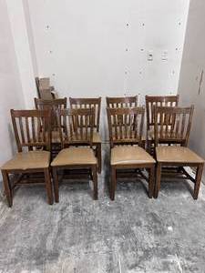 Set of (8) Chairs