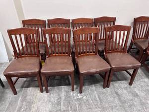 Set of (8) Chairs